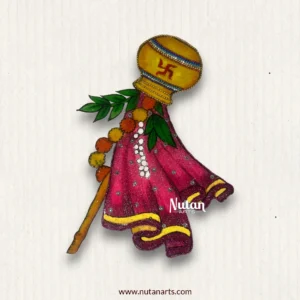 Gudipadwa Gudi Readymade Rangoli Mat