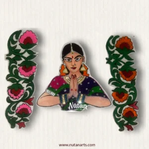 South Indian Lady with flower wel