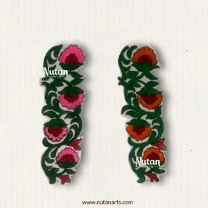 Floral Readymade Rangoli Border Mat wel