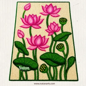 Lotus Flower Backdrop Mat