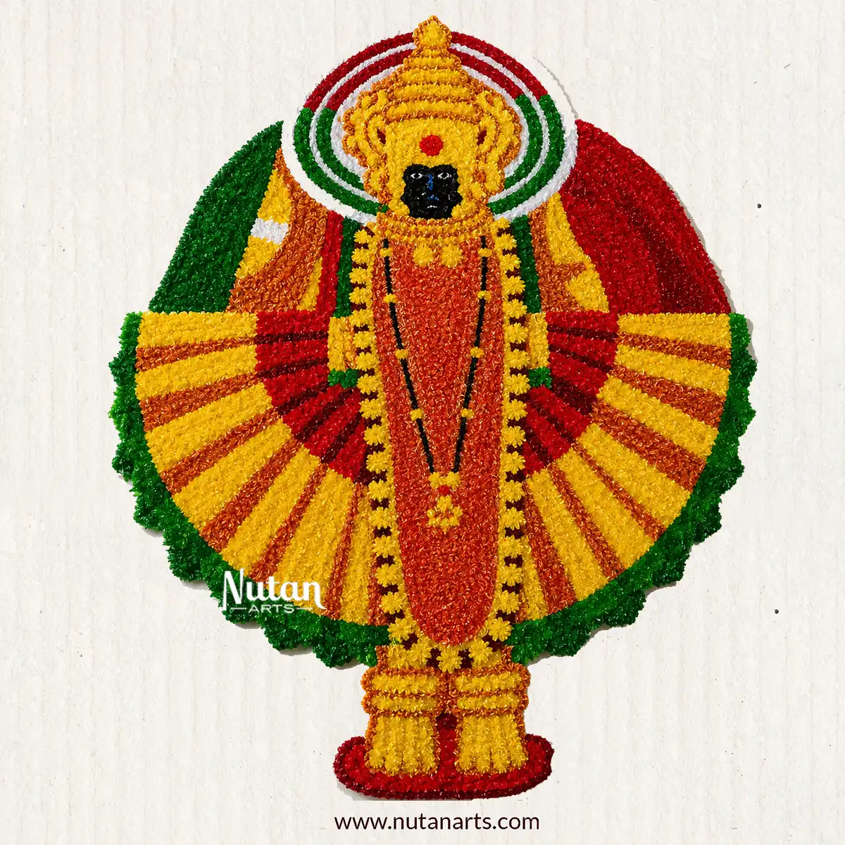 Kolhapur MahaLakshmi Backdrop Mat